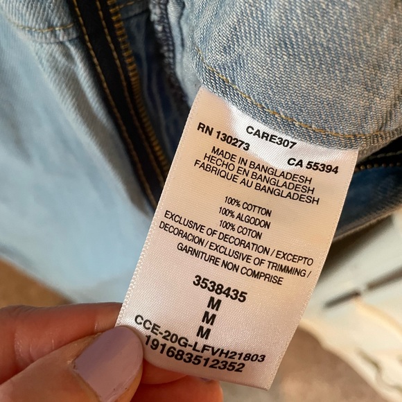 LEE Womens Vintage Modern Union Alls Denim Coveralls Jumpsuit Light Wash Medium - Picture 7 of 13